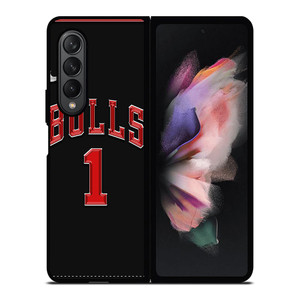 CHICAGO BULLS JERSEY Samsung Z Fold 3 Case CHICAGO BULLS JERSEY Samsung Z Fold 3 Case