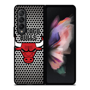 CHICAGO BULLS LOGO 3 Samsung Z Fold 3 Case CHICAGO BULLS LOGO 3 Samsung Z Fold 3 Case