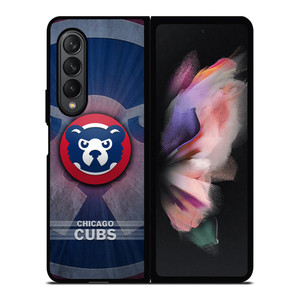 CHICAGO CUBS BASEBALL 2 Samsung Z Fold 3 Case CHICAGO CUBS BASEBALL 2 Samsung Z Fold 3 Case