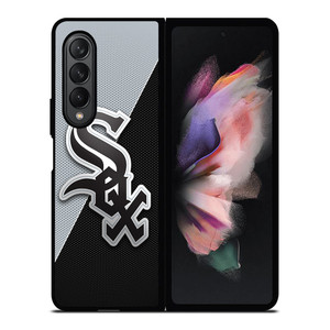 CHICAGO WHITE SOX LOGO 3 Samsung Z Fold 3 Case CHICAGO WHITE SOX LOGO 3 Samsung Z Fold 3 Case
