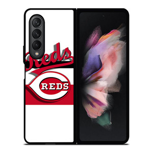 CINCINNATI REDS MLB LOGO 2 Samsung Z Fold 3 Case