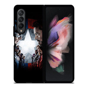 CIVIL WAR MARVEL Samsung Z Fold 3 Case CIVIL WAR MARVEL Samsung Z Fold 3 Case