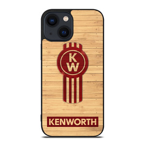 KENWORTH TRUCK LOGO WOODEN iPhone 14 Plus Case