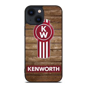 KENWORTH TRUCK LOGO WOODEN 4 iPhone 14 Plus Case