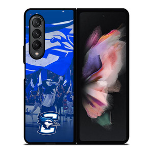 CREIGHTON BLUEJAYS LOGO Samsung Z Fold 3 Case CREIGHTON BLUEJAYS LOGO Samsung Z Fold 3 Case
