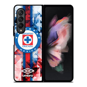 CRUZ AZUL DEPORTIVO UMBRO Samsung Z Fold 3 Case CRUZ AZUL DEPORTIVO UMBRO Samsung Z Fold 3 Case