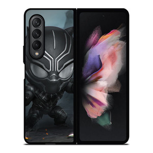 CUTE BLACK PANTHER MARVEL Samsung Z Fold 3 Case CUTE BLACK PANTHER MARVEL Samsung Z Fold 3 Case