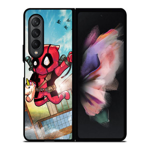 CUTE DEADPOOL ART Samsung Z Fold 3 Case CUTE DEADPOOL ART Samsung Z Fold 3 Case