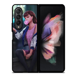 CUTE DVA OVERWATCH 2 Samsung Z Fold 3 Case CUTE DVA OVERWATCH 2 Samsung Z Fold 3 Case