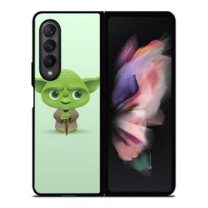 CUTE FUNNY YODA STARWARS Samsung Z Fold 3 Case