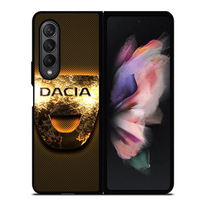 DACIA GOLD LOGO Samsung Z Fold 3 Case DACIA GOLD LOGO Samsung Z Fold 3 Case