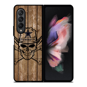 DALLAS COWBOYS SKULL 3 Samsung Z Fold 3 Case DALLAS COWBOYS SKULL 3 Samsung Z Fold 3 Case