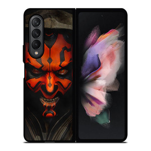 DARTH MAUL STAR WARS FACE Samsung Z Fold 3 Case DARTH MAUL STAR WARS FACE Samsung Z Fold 3 Case