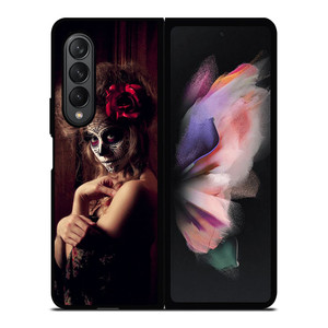 DAY OF THE DEAD GIRL Samsung Z Fold 3 Case DAY OF THE DEAD GIRL Samsung Z Fold 3 Case