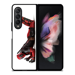 DEADPOOL SUPERHERO WITH A BOM Samsung Z Fold 3 Case DEADPOOL SUPERHERO WITH A BOM Samsung Z Fold 3 Case