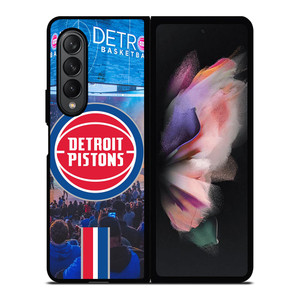 DETROIT PISTONS NBA Samsung Z Fold 3 Case DETROIT PISTONS NBA Samsung Z Fold 3 Case