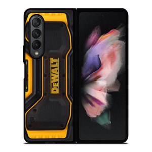 DEWALT RADIO WALLPAPER Samsung Z Fold 3 Case DEWALT RADIO WALLPAPER Samsung Z Fold 3 Case