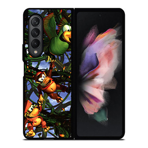DONKEY KONG AND FRIENDS Samsung Z Fold 3 Case