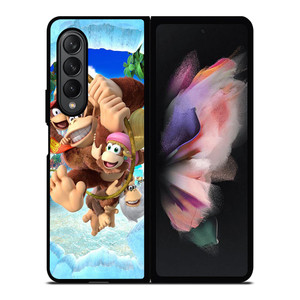 DONKEY KONG COUNTRY FREEZE Samsung Z Fold 3 Case DONKEY KONG COUNTRY FREEZE Samsung Z Fold 3 Case
