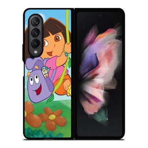 DORA THE EXPLORER CUTE Samsung Z Fold 3 Case DORA THE EXPLORER CUTE Samsung Z Fold 3 Case