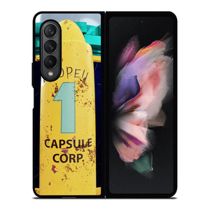 DRAGON BALL Z CAPSULE CORP Samsung Z Fold 3 Case DRAGON BALL Z CAPSULE CORP Samsung Z Fold 3 Case