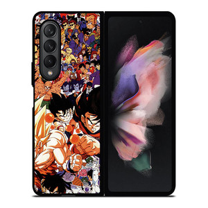 DRAGONBALL ALL CHARACTERS Samsung Z Fold 3 Case DRAGONBALL ALL CHARACTERS Samsung Z Fold 3 Case