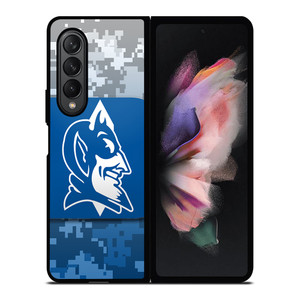 DUKE BLUE DEVILS LOGO 4 Samsung Z Fold 3 Case