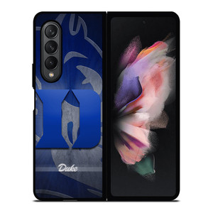 DUKE BLUE DEVILS LOGO Samsung Z Fold 3 Case DUKE BLUE DEVILS LOGO Samsung Z Fold 3 Case