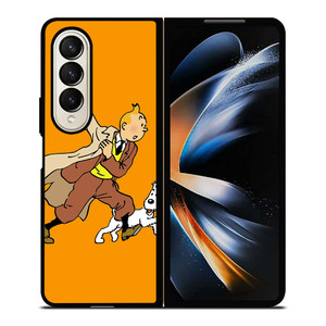 ADVENTURE OF TINTIN Samsung Z Fold 4 Case ADVENTURE OF TINTIN Samsung Z Fold 4 Case