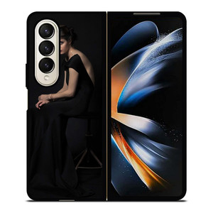 ALEXANDRA DADDARIO SEXY BLACK Samsung Z Fold 4 Case ALEXANDRA DADDARIO SEXY BLACK Samsung Z Fold 4 Case