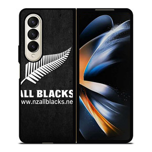 ALL BLACKS NEW ZEALAND LOGO Samsung Z Fold 4 Case ALL BLACKS NEW ZEALAND LOGO Samsung Z Fold 4 Case