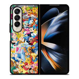 ALL DISNEY CHARACTERS 3 Samsung Z Fold 4 Case ALL DISNEY CHARACTERS 3 Samsung Z Fold 4 Case