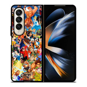 ALL DISNEY CHARACTERS Samsung Z Fold 4 Case ALL DISNEY CHARACTERS Samsung Z Fold 4 Case