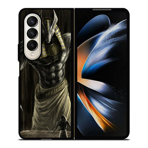 ANUBIS EGYPTIAN GOD 3 Samsung Z Fold 4 Case ANUBIS EGYPTIAN GOD 3 Samsung Z Fold 4 Case
