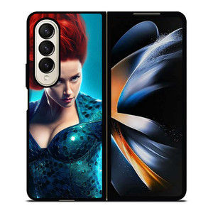 AQUAMAN DC AMBER HEARD MERA Samsung Z Fold 4 Case AQUAMAN DC AMBER HEARD MERA Samsung Z Fold 4 Case