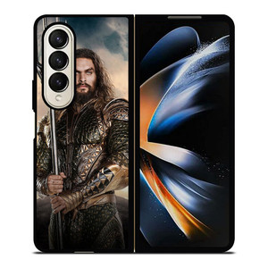 AQUAMAN DC JASON MOMOA Samsung Z Fold 4 Case AQUAMAN DC JASON MOMOA Samsung Z Fold 4 Case