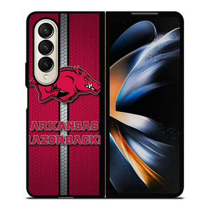 ARKANSAS RAZORBACKS LOGO Samsung Z Fold 4 Case ARKANSAS RAZORBACKS LOGO Samsung Z Fold 4 Case