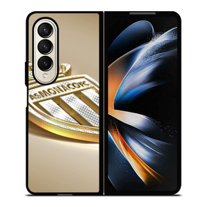AS MONACO FC 2 LOGO Samsung Z Fold 4 Case AS MONACO FC 2 LOGO Samsung Z Fold 4 Case