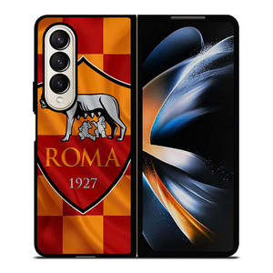 AS ROMA FC LOGO Samsung Z Fold 4 Case AS ROMA FC LOGO Samsung Z Fold 4 Case