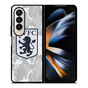 ASTON VILLA FC LOGO CAMO Samsung Z Fold 4 Case ASTON VILLA FC LOGO CAMO Samsung Z Fold 4 Case
