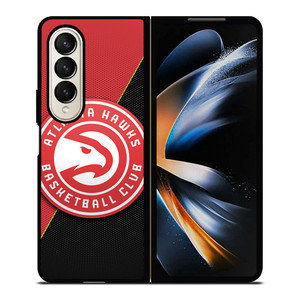 ATLANTA HAWKS LOGO Samsung Z Fold 4 Case ATLANTA HAWKS LOGO Samsung Z Fold 4 Case