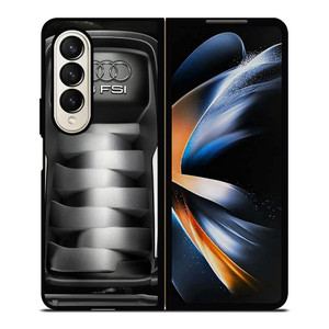 AUDI A5 ENGINE Samsung Z Fold 4 Case AUDI A5 ENGINE Samsung Z Fold 4 Case