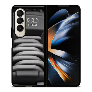 AUDI A8 ENGINE Samsung Z Fold 4 Case AUDI A8 ENGINE Samsung Z Fold 4 Case