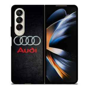 AUDI LOGO 4 Samsung Z Fold 4 Case AUDI LOGO 4 Samsung Z Fold 4 Case