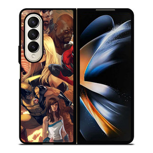 AVENGERS COMICS MARVEL Samsung Z Fold 4 Case AVENGERS COMICS MARVEL Samsung Z Fold 4 Case