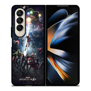 AVENGERS INFINITY WAR Samsung Z Fold 4 Case AVENGERS INFINITY WAR Samsung Z Fold 4 Case
