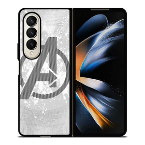 AVENGERS MARVEL LOGO Samsung Z Fold 4 Case AVENGERS MARVEL LOGO Samsung Z Fold 4 Case