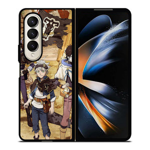 BLACK CLOVER CHARACTERS Samsung Z Fold 4 Case BLACK CLOVER CHARACTERS Samsung Z Fold 4 Case