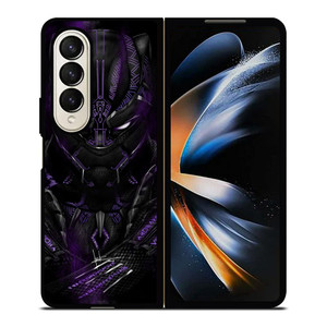 BLACK PANTHER MARVEL SUPERHERO Samsung Z Fold 4 Case BLACK PANTHER MARVEL SUPERHERO Samsung Z Fold 4 Case