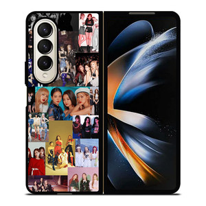 BLACKPINK COLLAGE KPOP Samsung Z Fold 4 Case BLACKPINK COLLAGE KPOP Samsung Z Fold 4 Case
